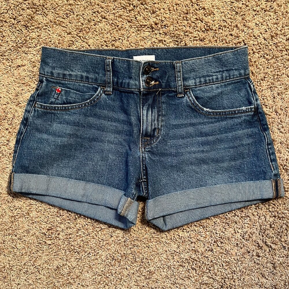 Hudson "Ruby" Midi jean shorts - size 29